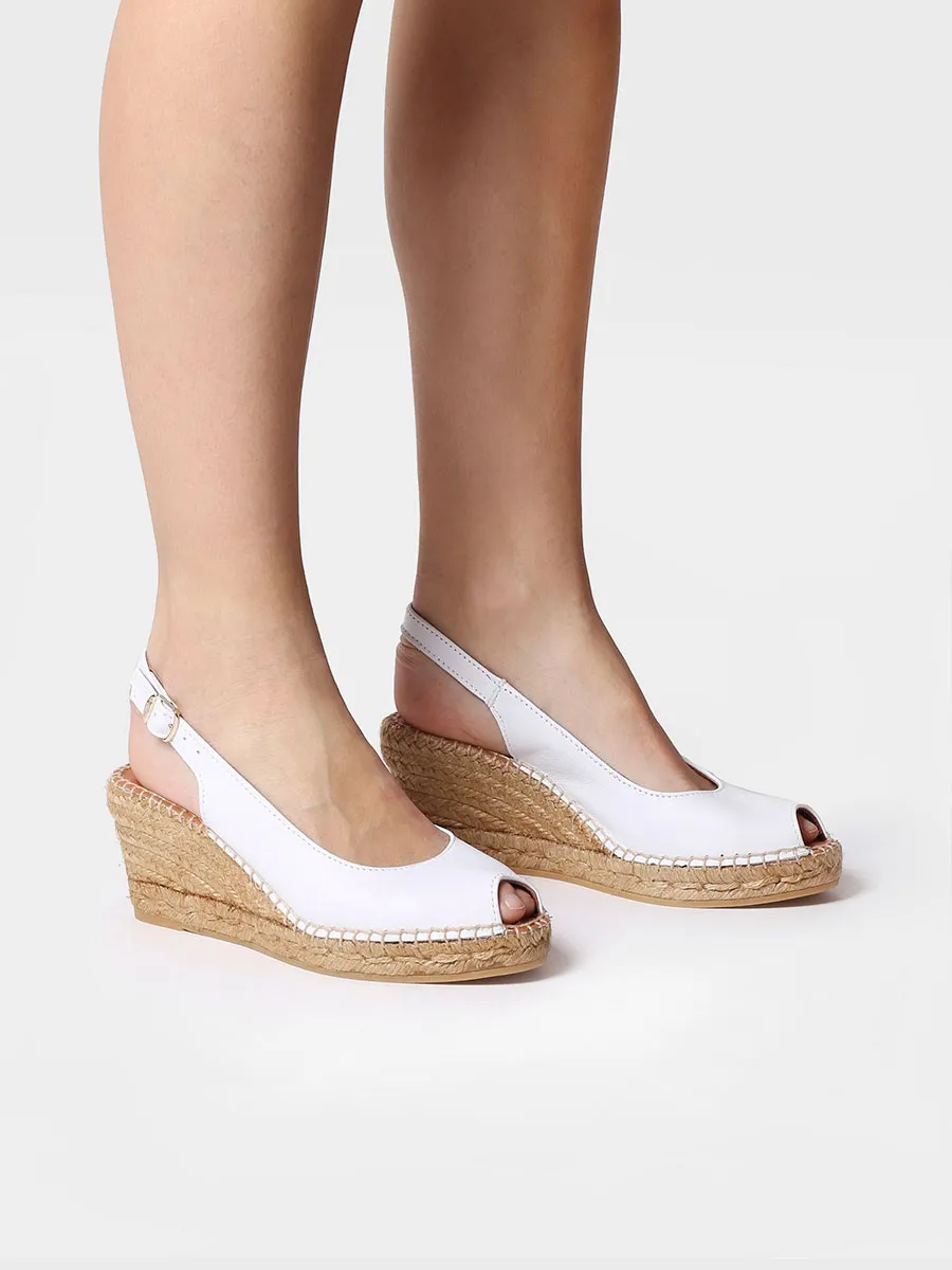 Alpargata de cuña estilo peep toe | CROACIA - Image 4