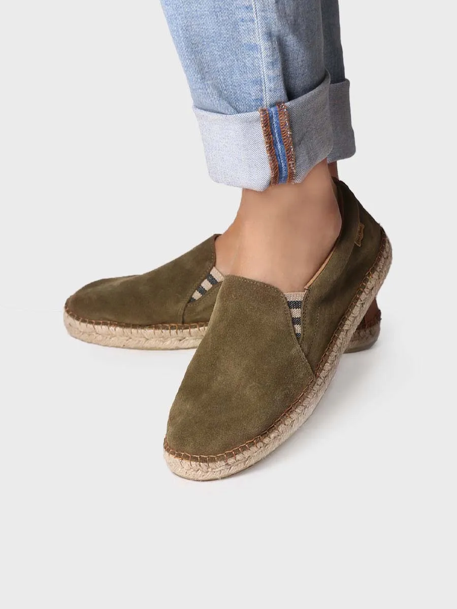 Alpargata para hombre en serraje | MARTI - Image 5