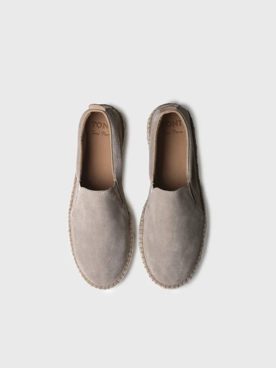 Alpargata para hombre en serraje | MARTI - Image 3