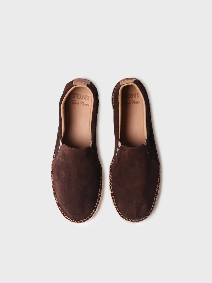 Alpargata para hombre en serraje | MARTI - Image 3