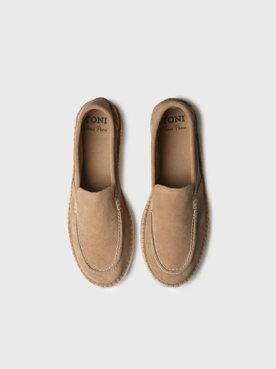 Alpargata de hombre en serraje tipo mocasín | MILO - Image 3