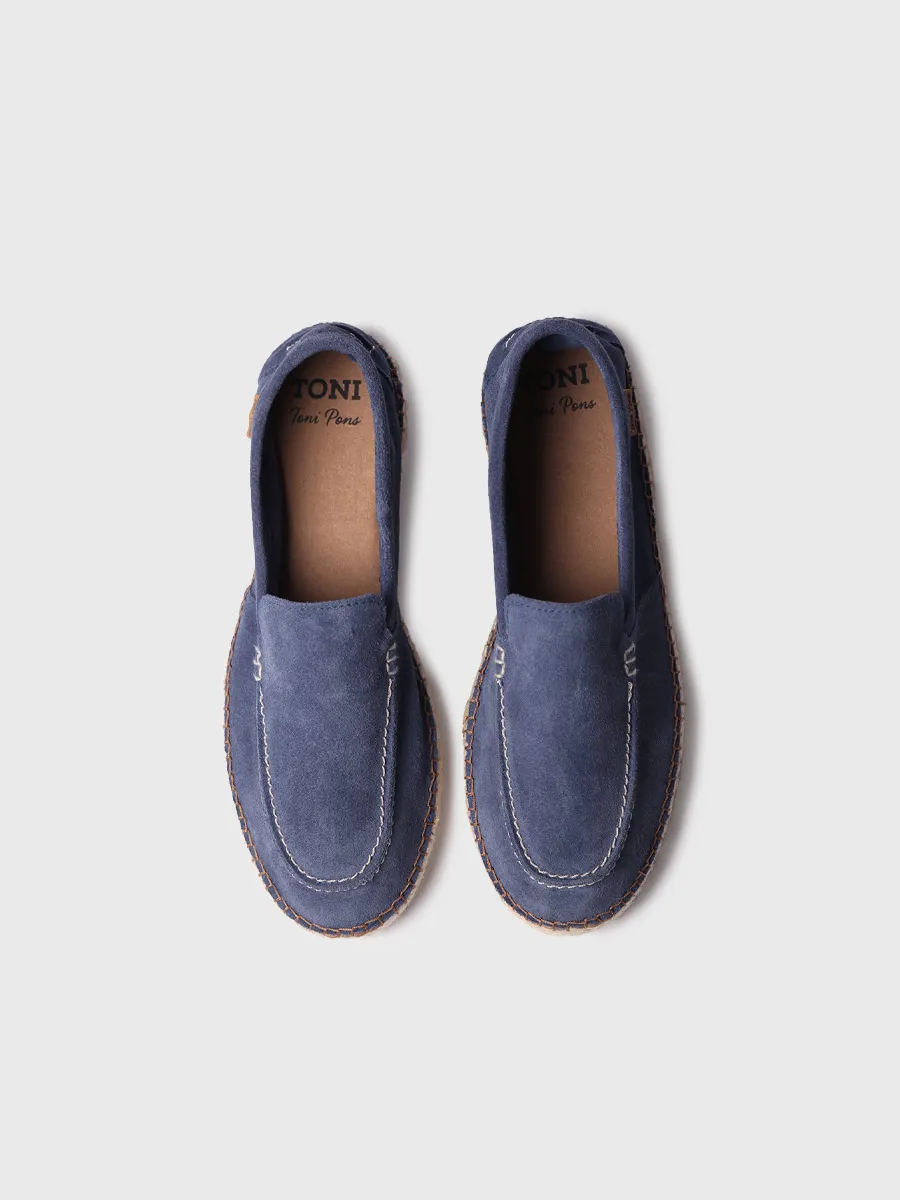 Alpargata de hombre en serraje tipo mocasín | MILO - Image 3