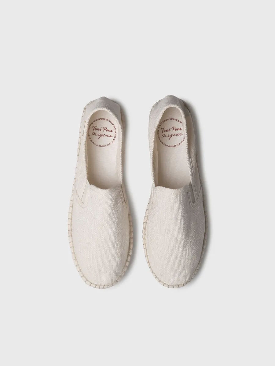 Alpargatas de mujer con detalle multicolor en yute | FIORELLA - Image 3