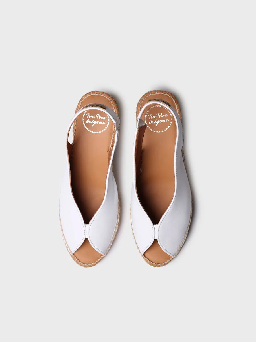 Alpargata de cuña estilo peep toe | LAILA-P - Image 3