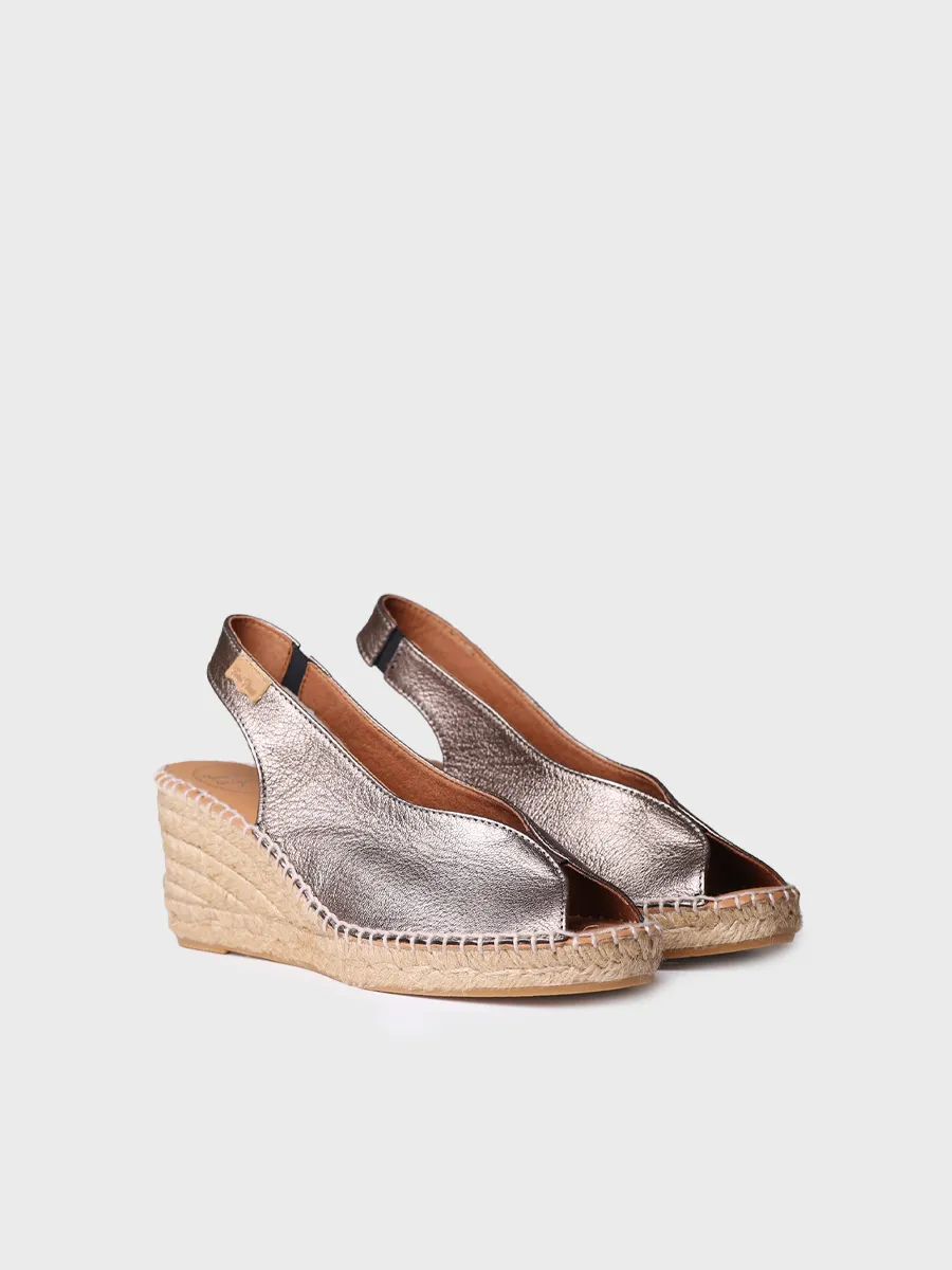 Alpargata de cuña estilo peep toe | LAILA-P - Image 2