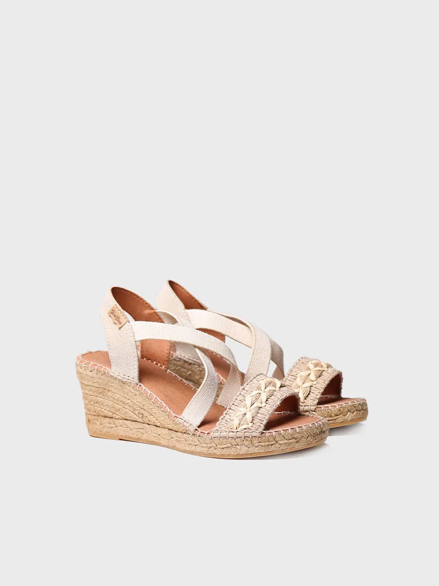 Sandalia de cuña de yute para mujer | SUSA-BN - Image 2