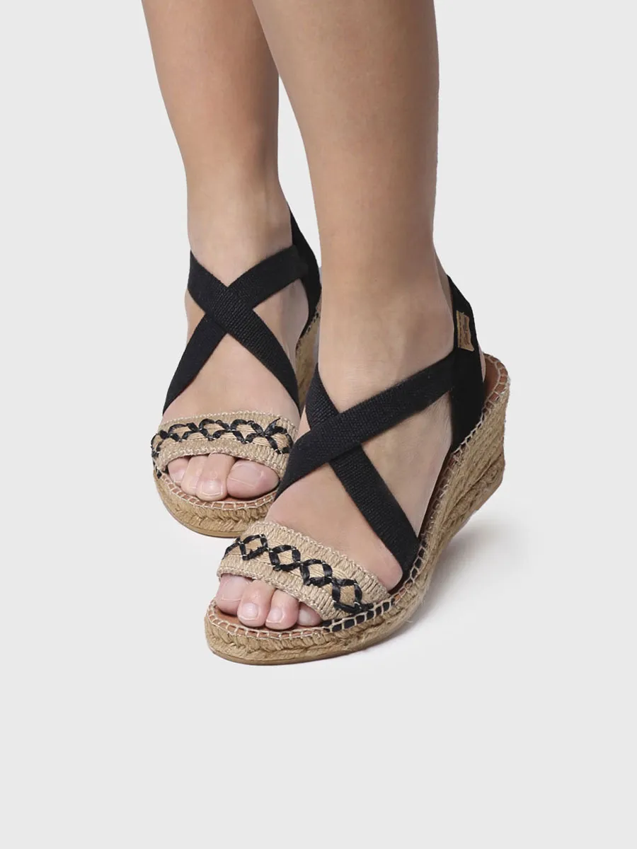 Sandalia de cuña de yute para mujer | SUSA-BN - Image 4