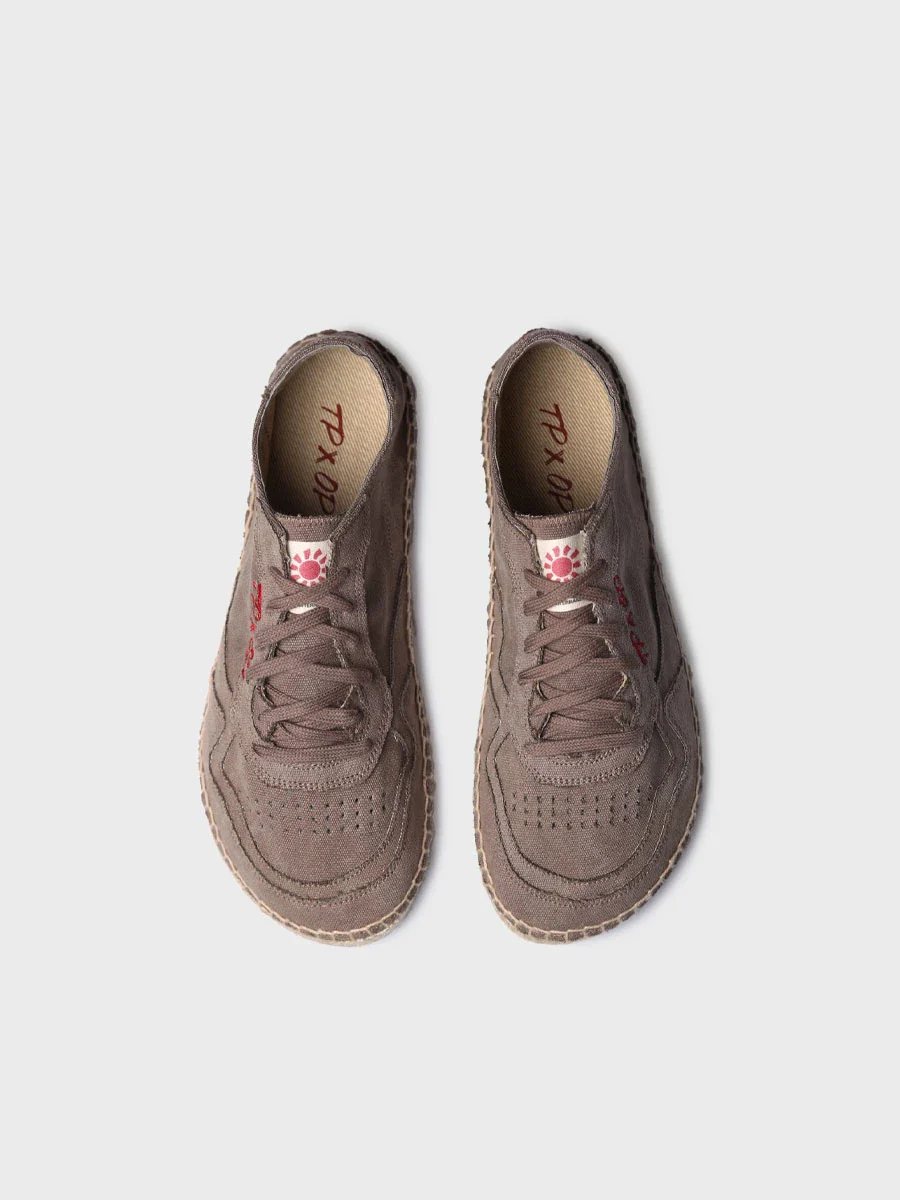 Alpargata barefoot unisex con cordones | 080JUTE - Image 4