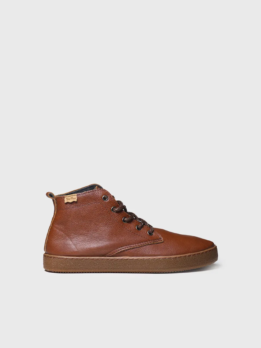 Botines con cordones para hombre en piel | DALTON-PO - Image 2