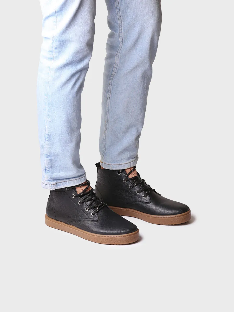 Botines con cordones para hombre en piel | DALTON-PO - Image 4