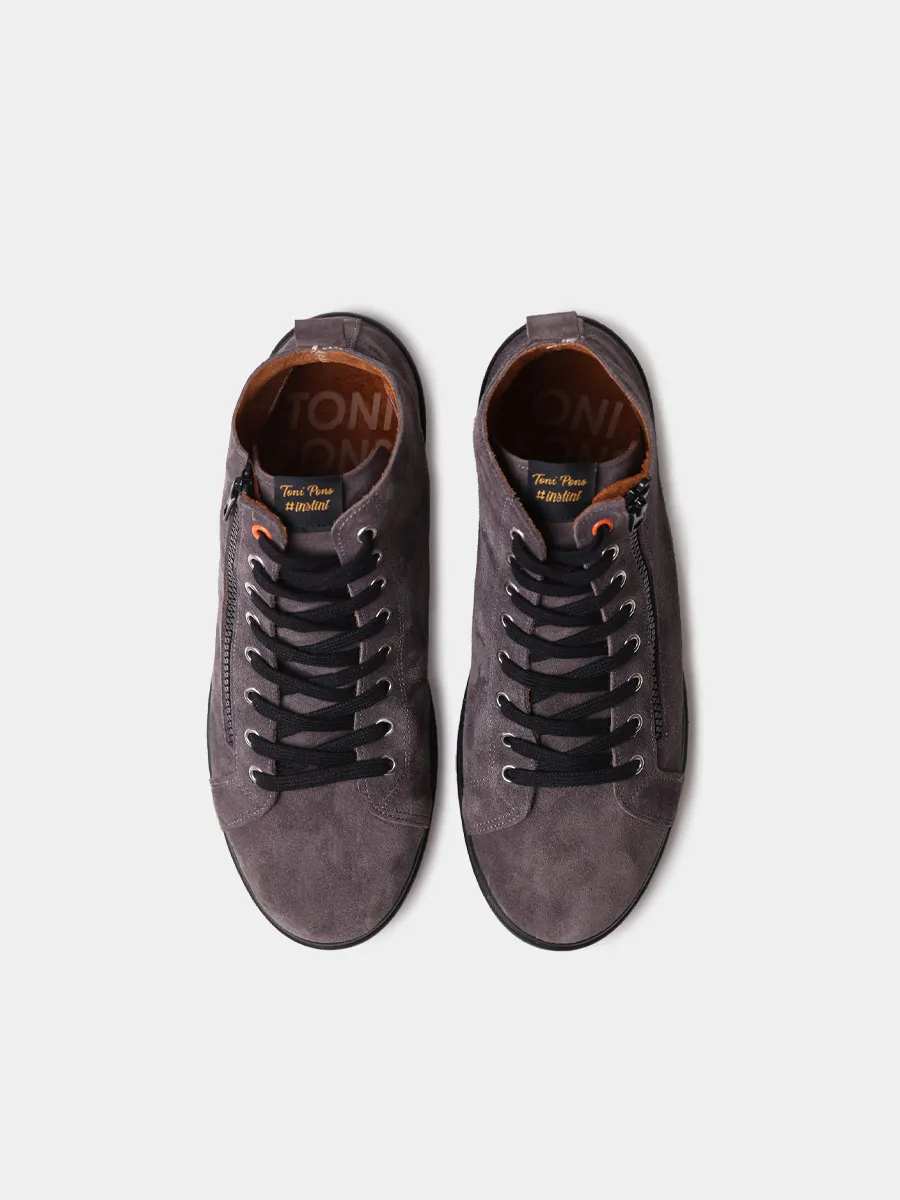 BotÃn en serraje con cordones para hombre | GORI - Image 3