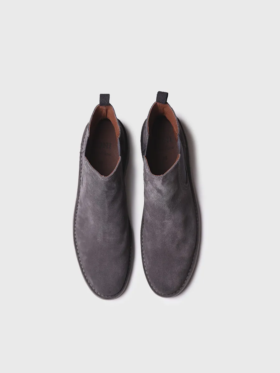 Botín Chelsea para hombre en serraje | JAN-SY - Image 4