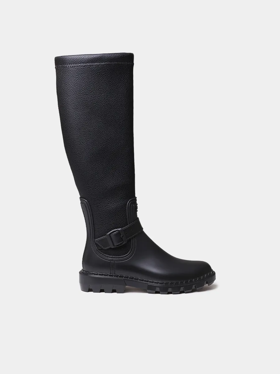 Bota impermeable para mujer con cremallera y hebilla | CABRERA