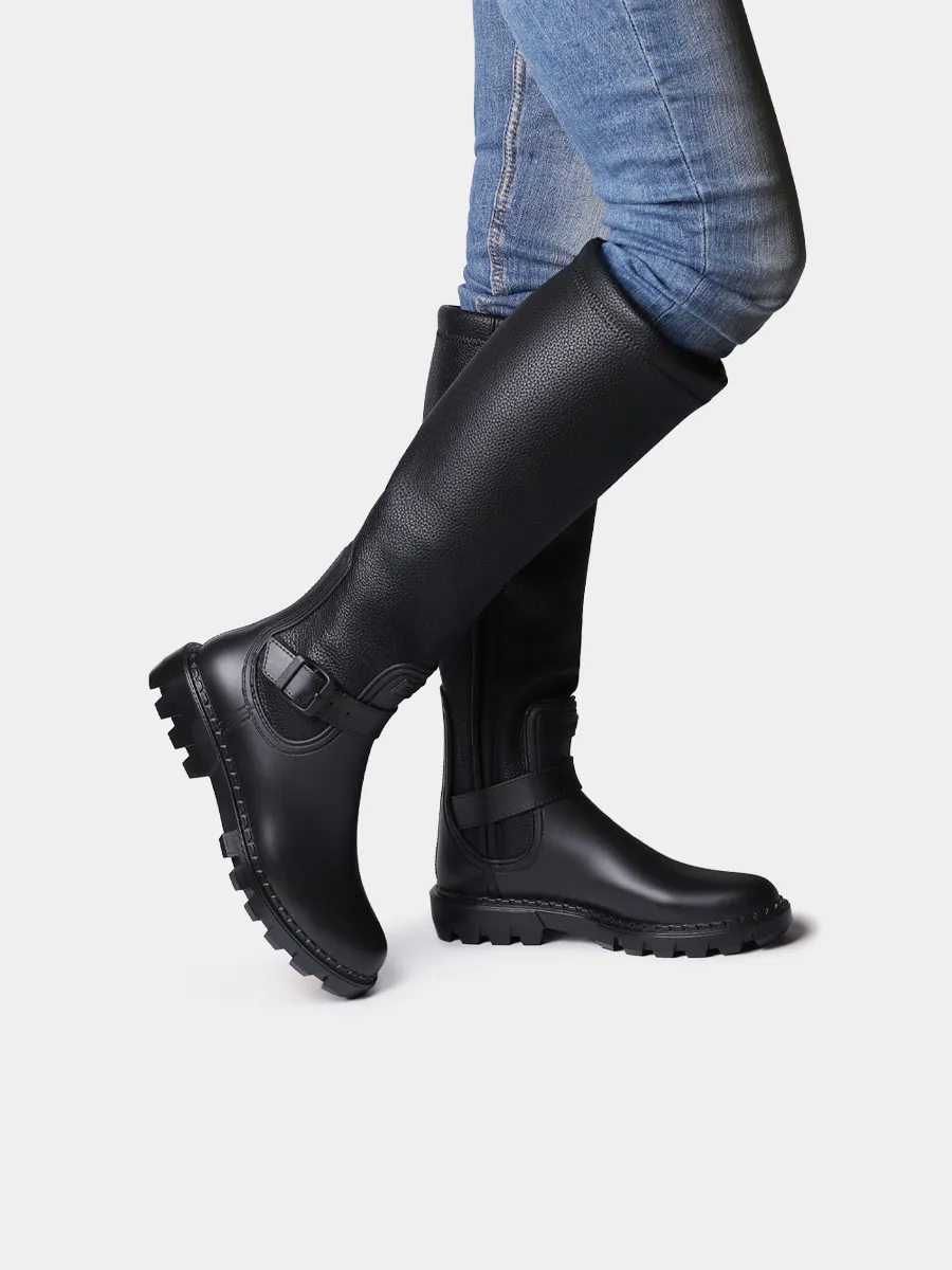Bota impermeable para mujer con cremallera y hebilla | CABRERA - Image 4