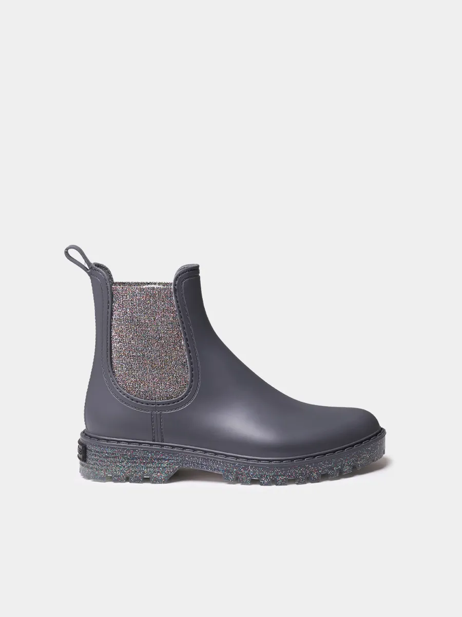 Botines de agua para mujer con elásticos brillantes  | COIMBRA