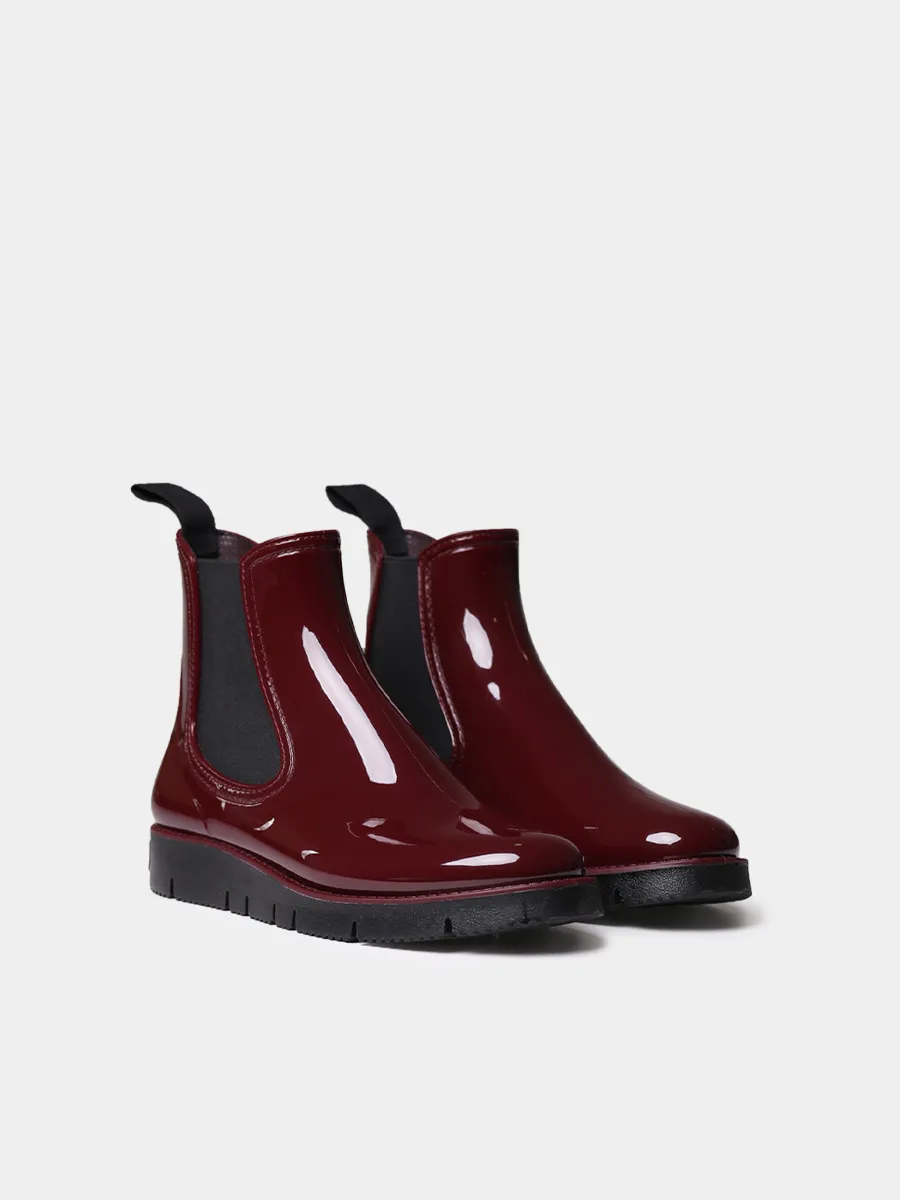 Botines de agua para mujer en goma brillante  | COLORADO - Image 3