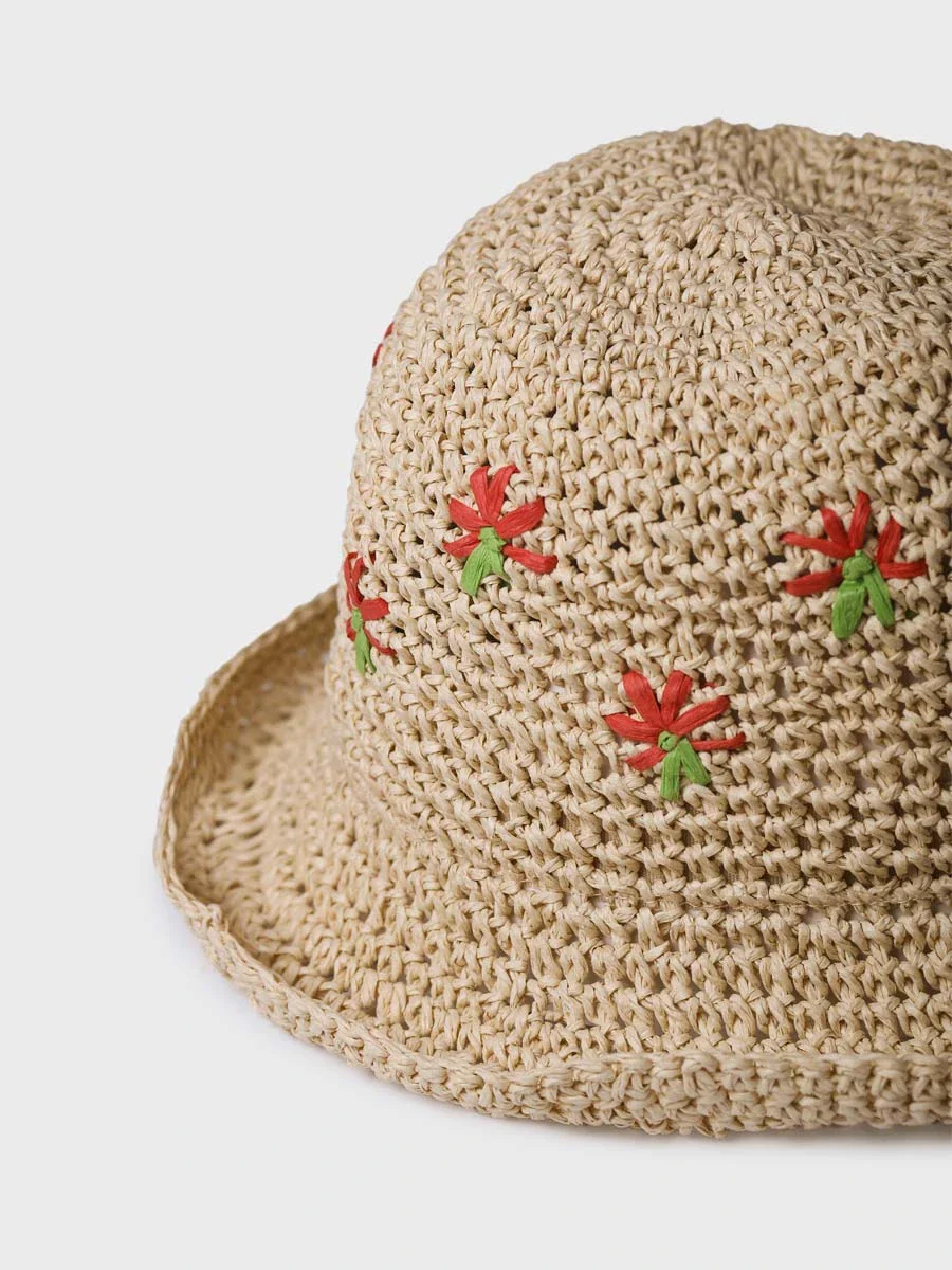 Sombrero bucket con bordado floral | SIRA - Image 3