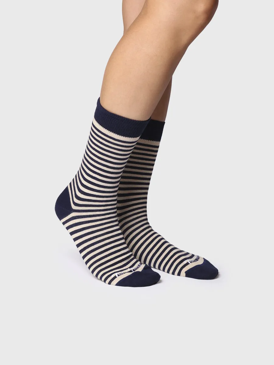 Calcetines unisex en algodón a rayas | QUEL-DD - Image 3