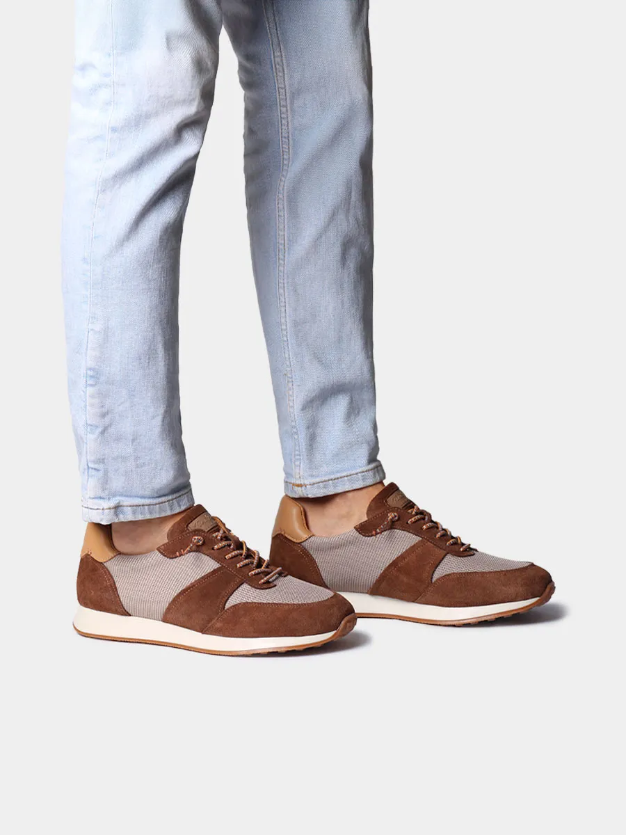 Deportivas con cordones elásticos para hombre en serraje  | DARO - Image 5