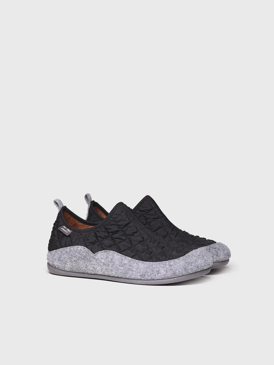 Slippers para hombre en fieltro y tejido acolchado | NIL-UM - Image 2