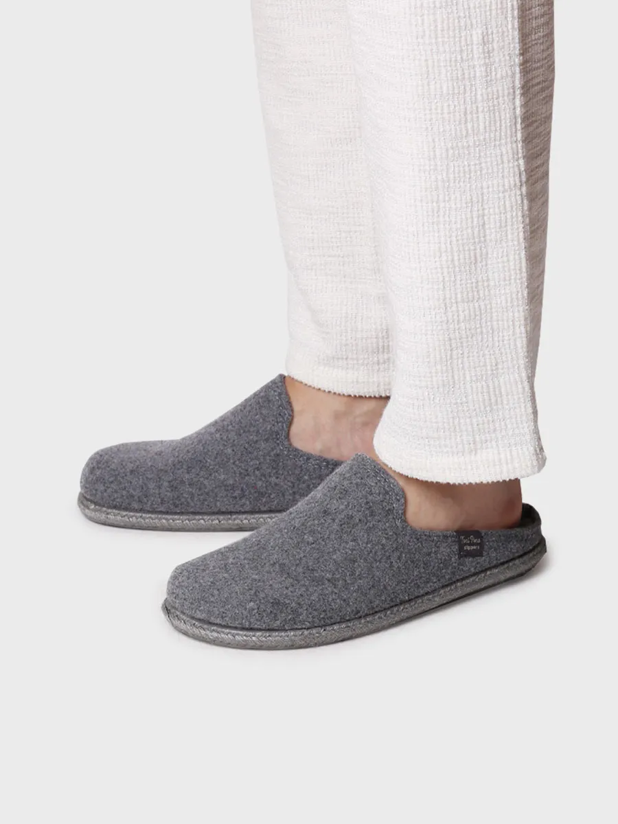 Slippers para hombre de lana reciclada | TOMAS-RW - Image 4