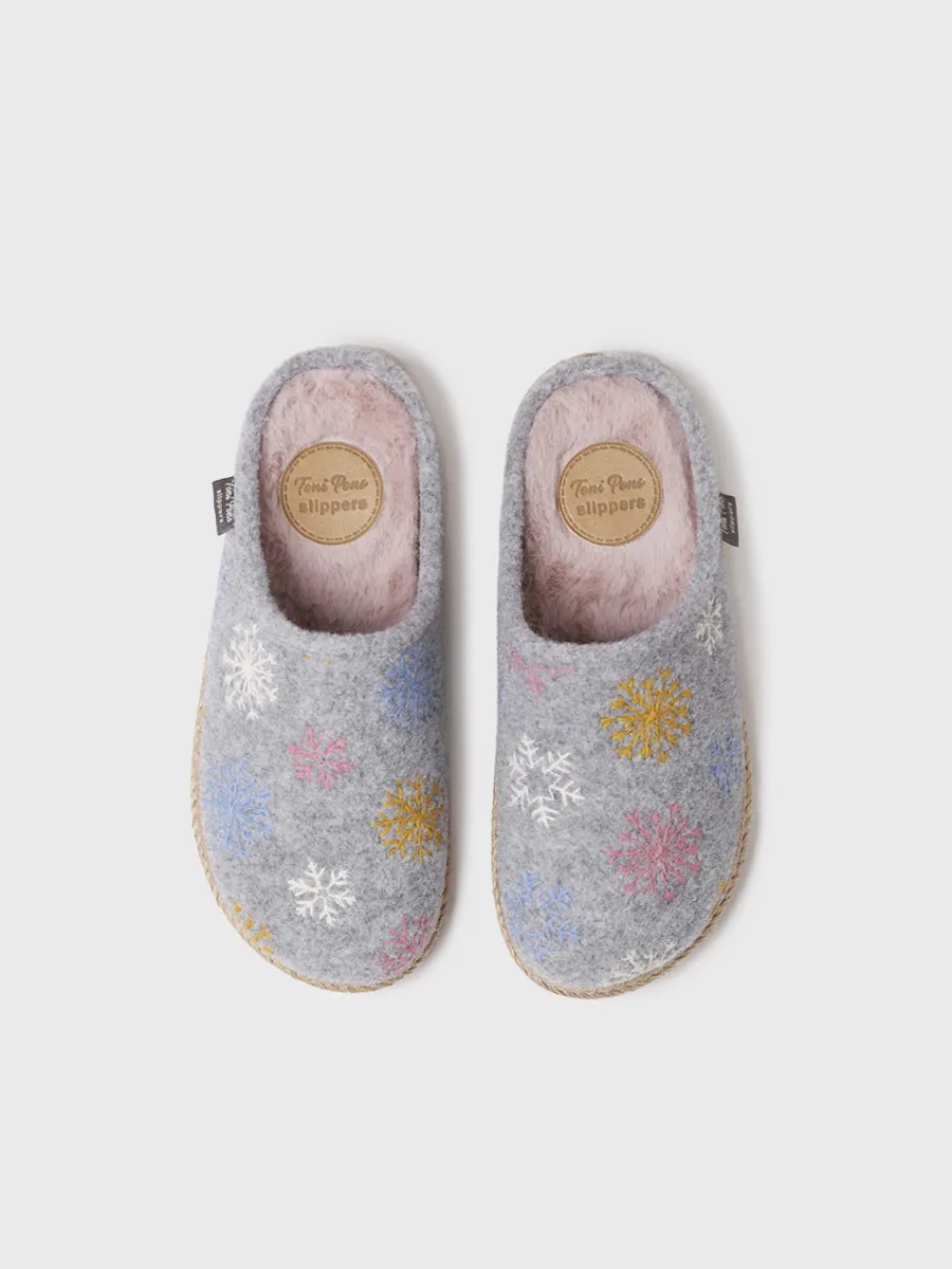 Slippers para mujer en fieltro | DELI-CP - Image 3