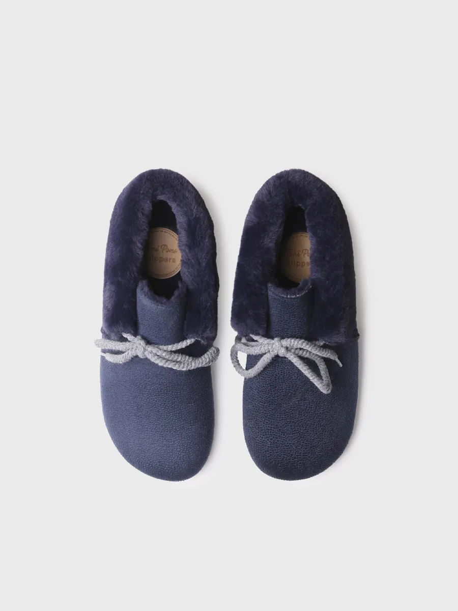 Slipper abotinada de mujer con cordones en | MALMO-BD - Image 4