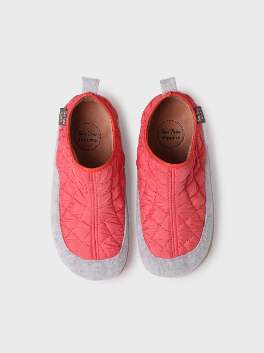 Slippers para mujer en fieltro y tejido acolchado | MARE-UM - Image 3