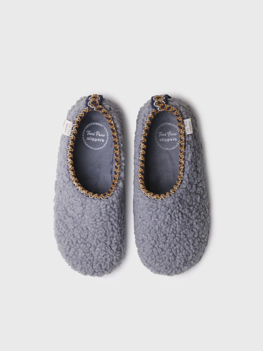 Zapatilla tipo babucha para mujer en borrego | MARTA-SH - Image 3