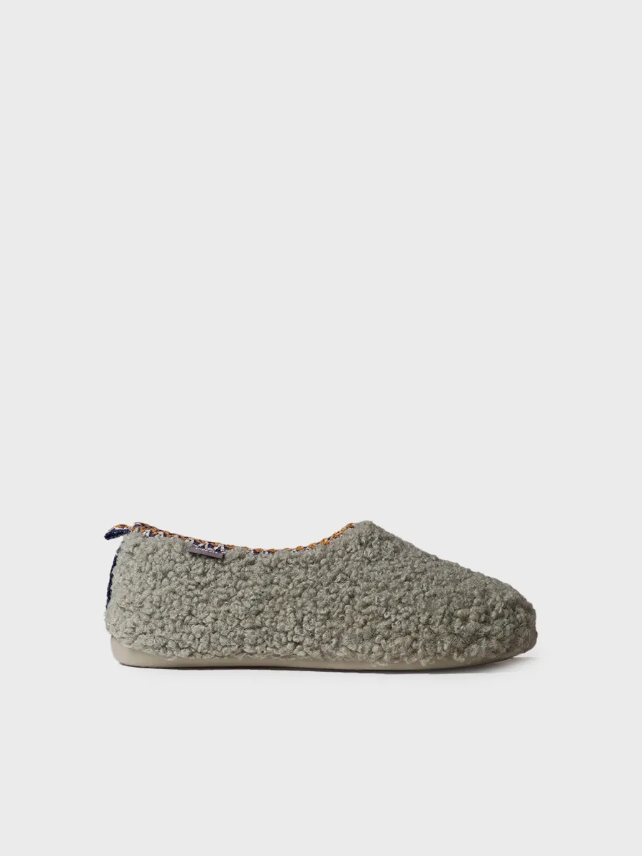 Zapatilla tipo babucha para mujer en borrego | MARTA-SH - Image 2
