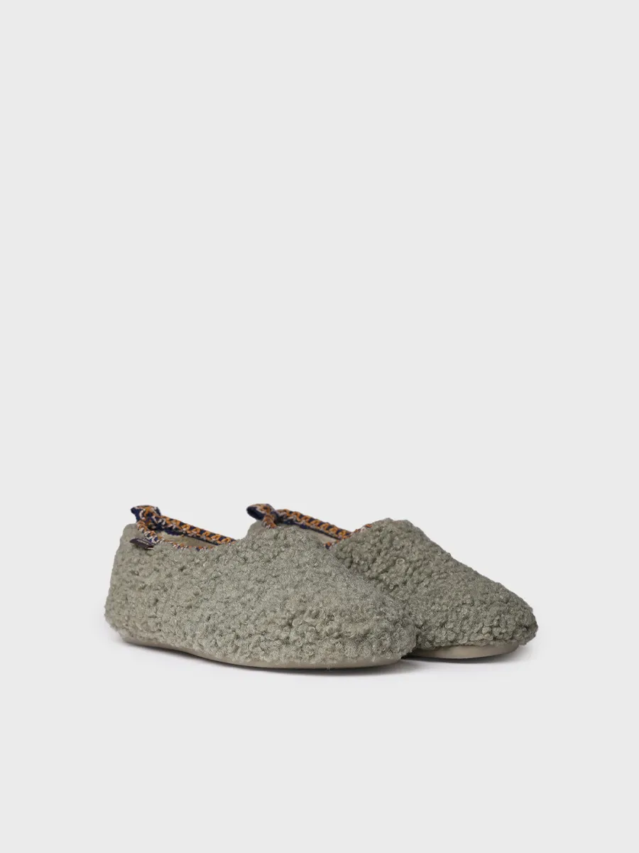 Zapatilla tipo babucha para mujer en borrego | MARTA-SH - Image 3