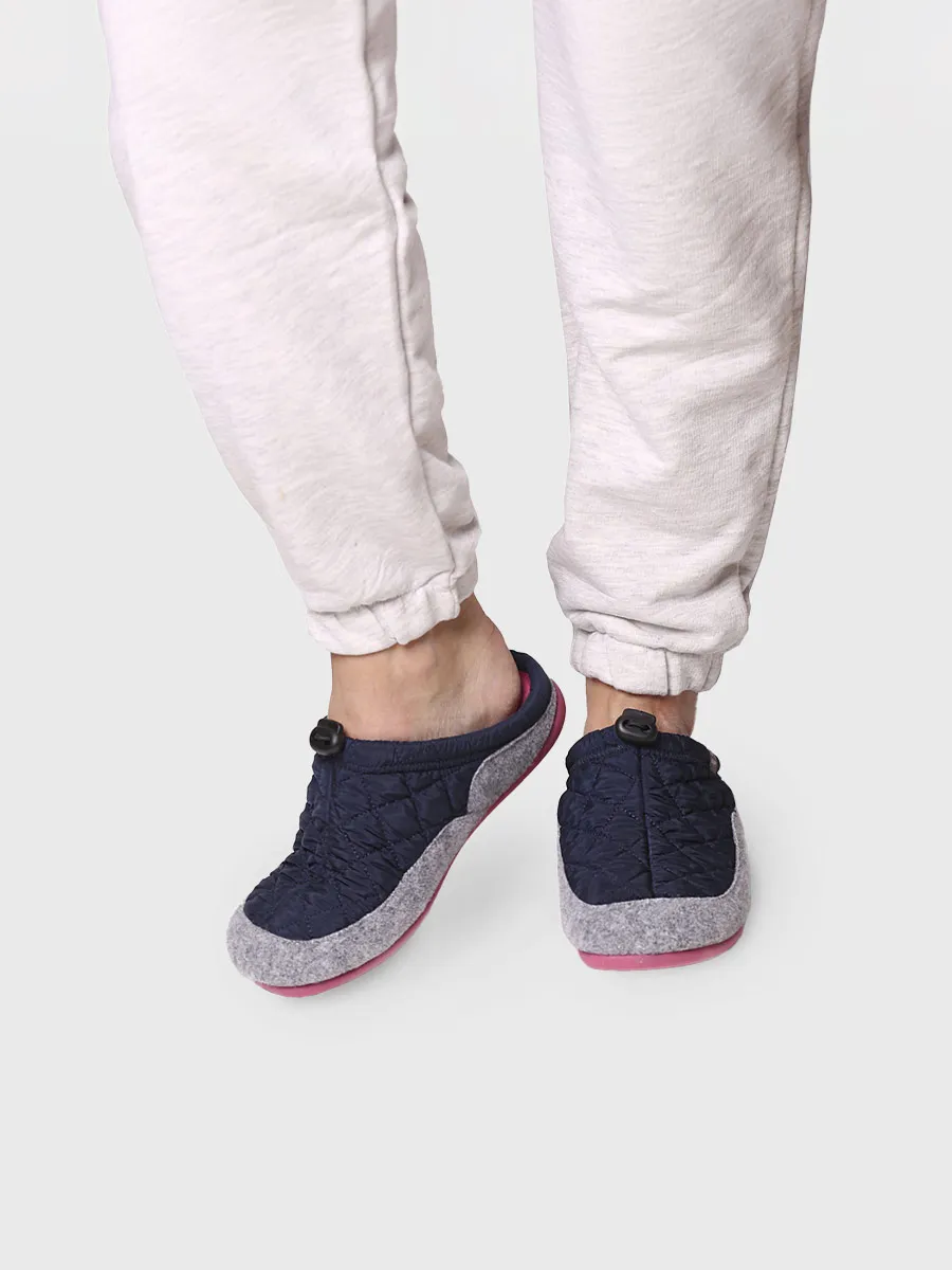 Slippers para mujer en tejido acolchado y fieltro | MEL-UM - Image 4