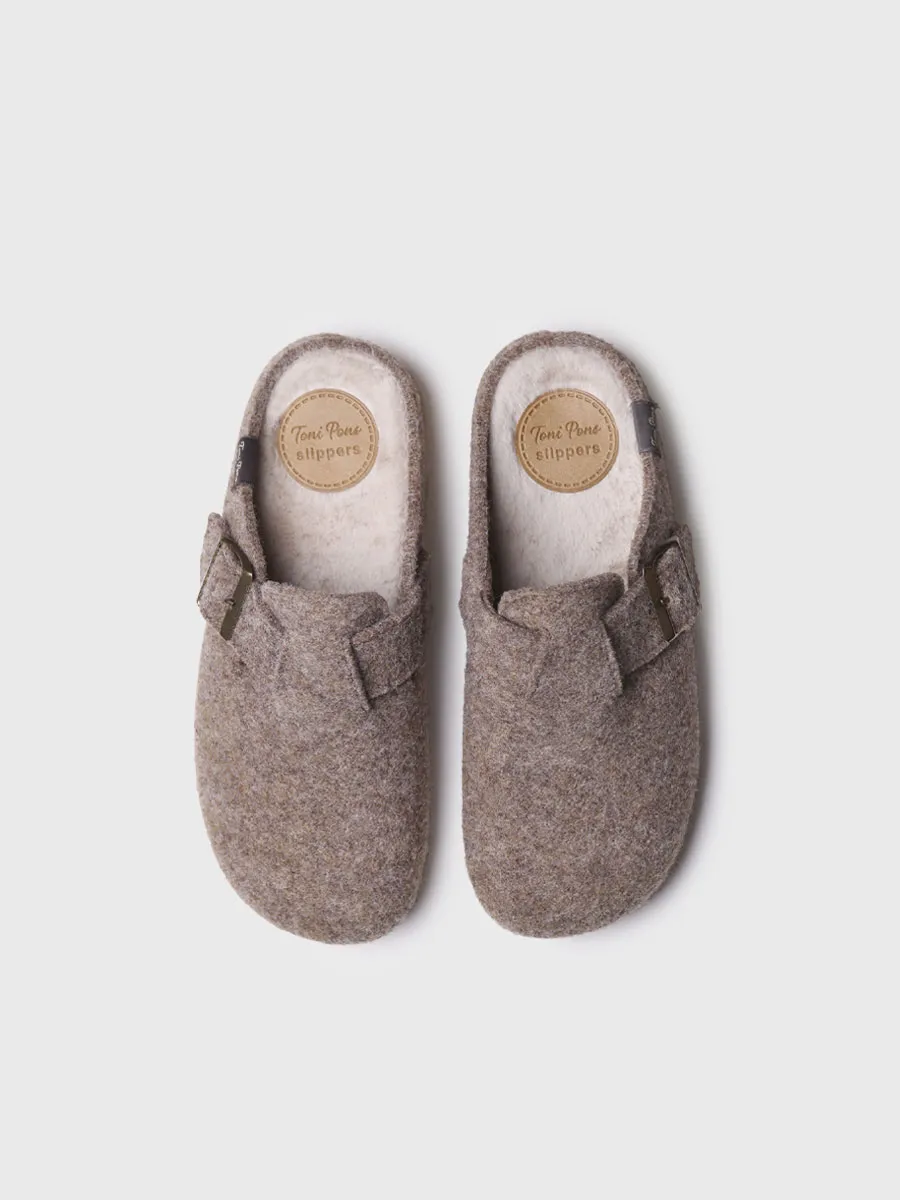 Slipper de mujer tipo zueco con hebilla | MIMA-FP - Image 3