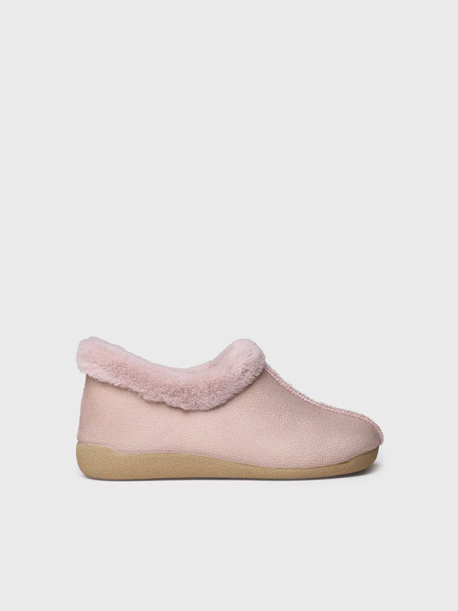 Zapatilla de casa abotinada para mujer | MOSS-BD - Image 2