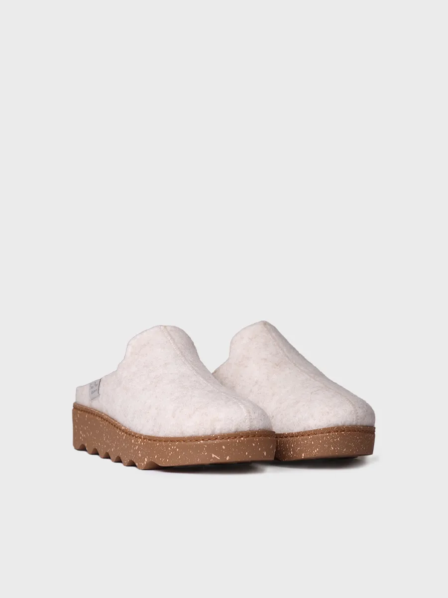 Slippers abotinadas para mujer en tejido  | JOKO-FR - Image 2
