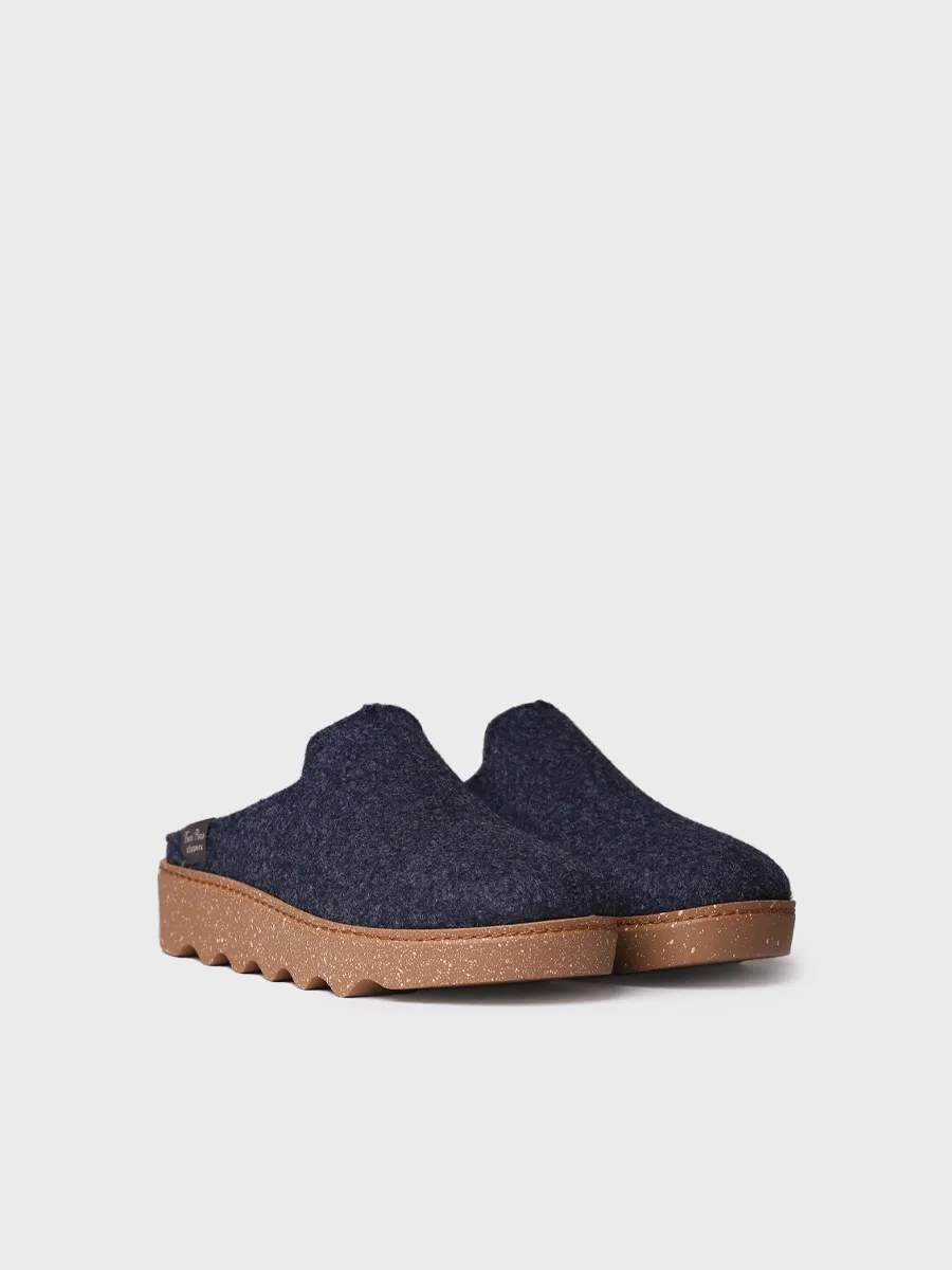 Slippers abotinadas para mujer en tejido  | JOKO-FR - Image 2