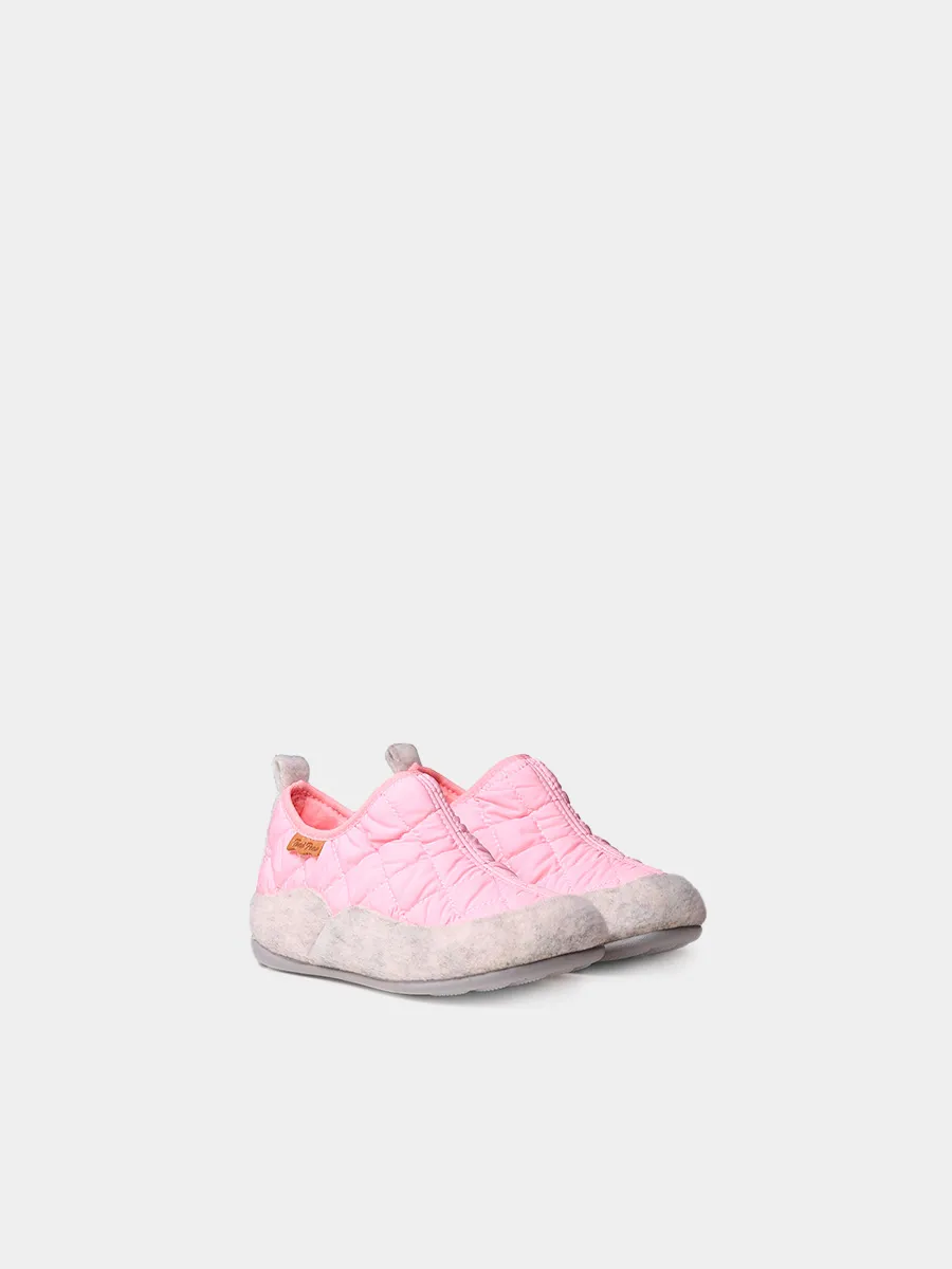 Slippers para niños en fieltro y tejido acolchado | LIOR-UM - Image 2