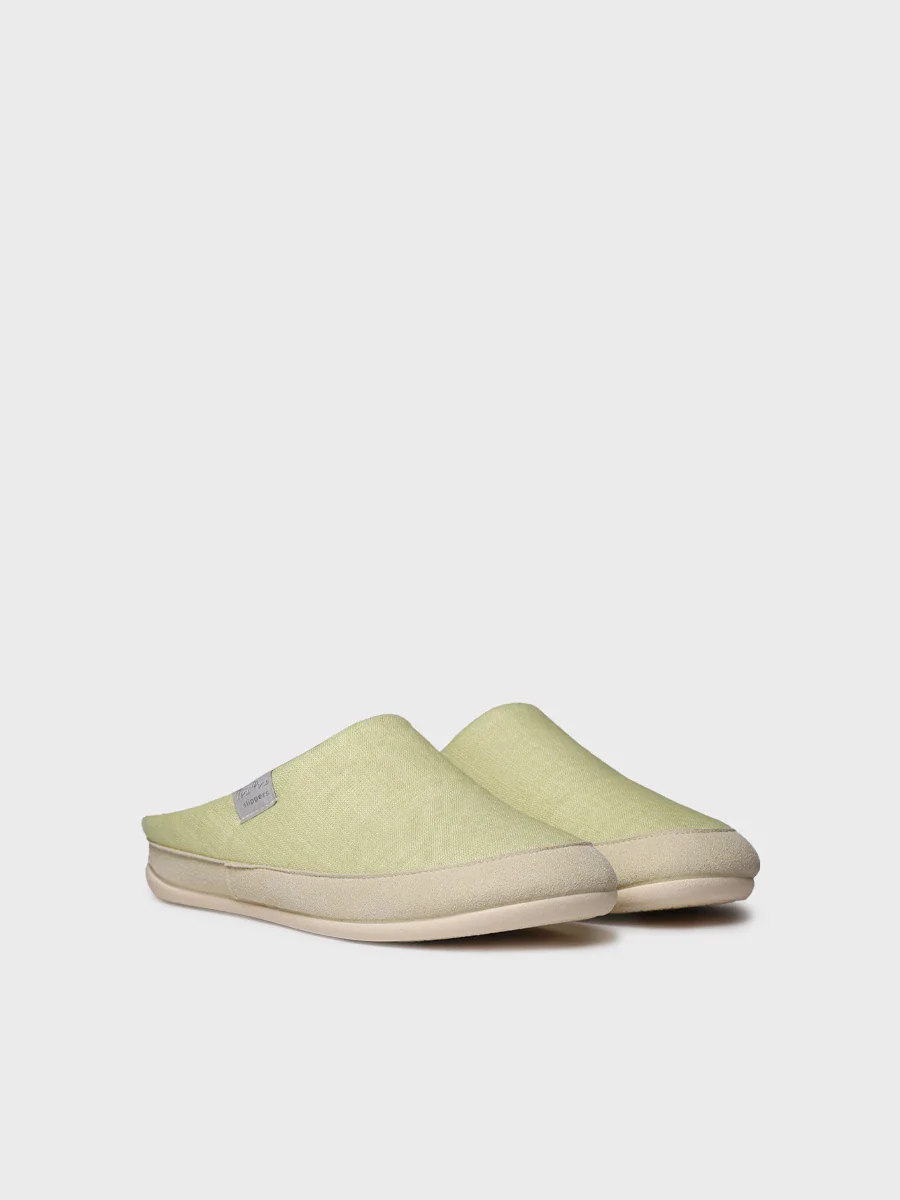 Zapatilla de casa de mujer en tejido | MINA-L - Image 2