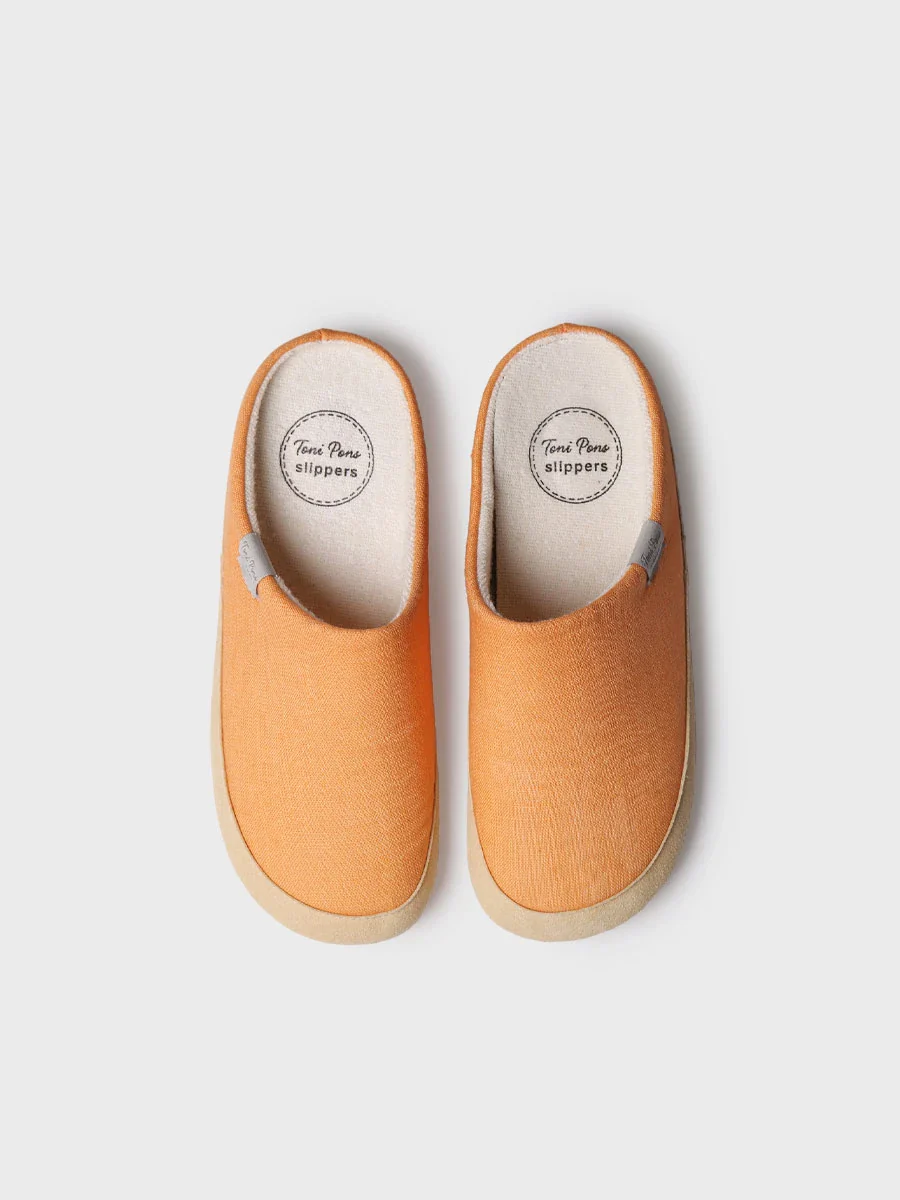 Zapatilla de casa de mujer en tejido | MINA-L - Image 3