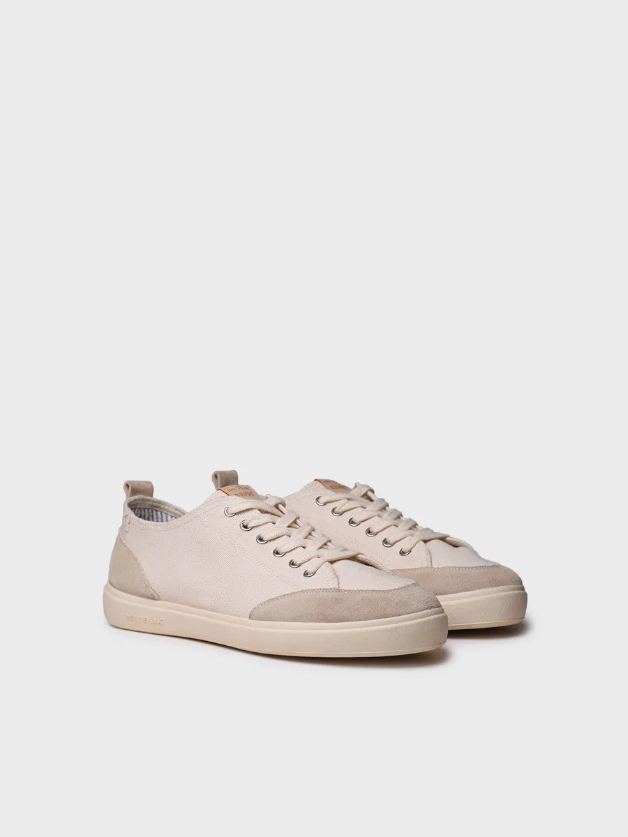 Zapatilla deportiva de hombre en algodón con cordones | IRON - Image 3