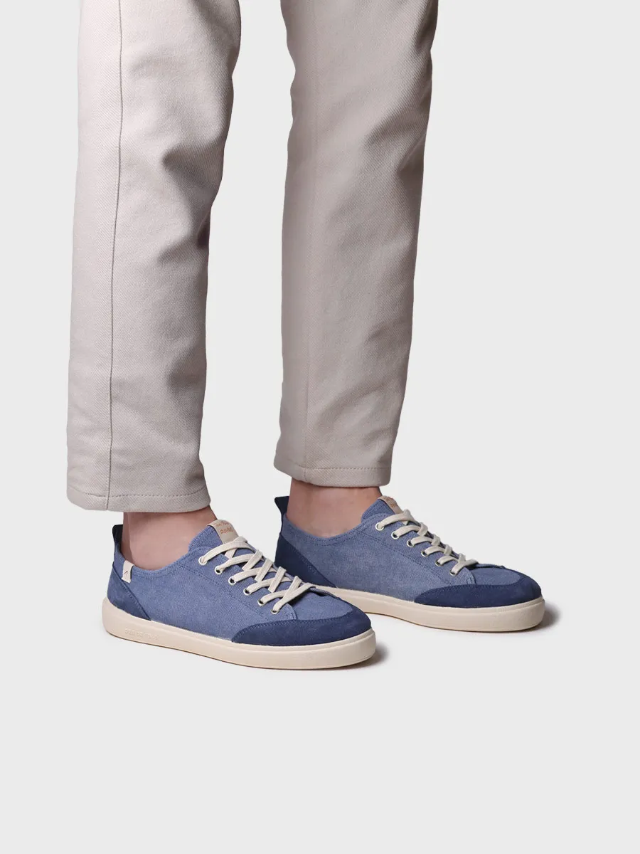 Zapatilla deportiva de hombre en algodón con cordones | IRON - Image 3