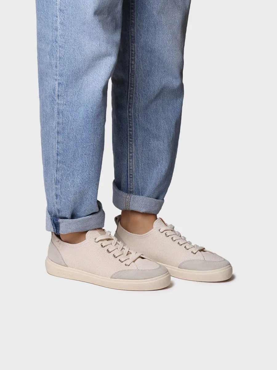 Zapatilla deportiva de mujer en algodón con cordones | IBAR - Image 5