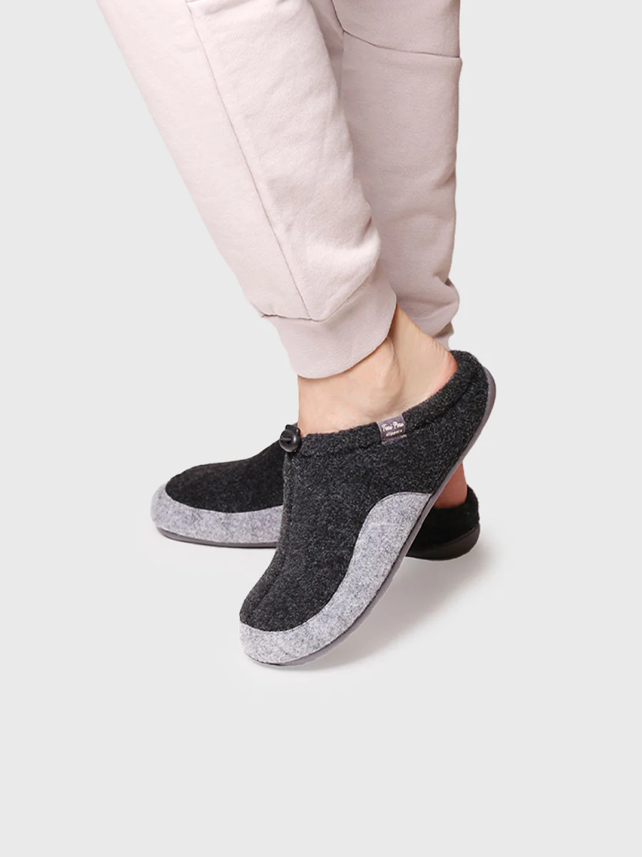 Slipper para hombre en fieltro reciclado | NADIR-FR - Image 4