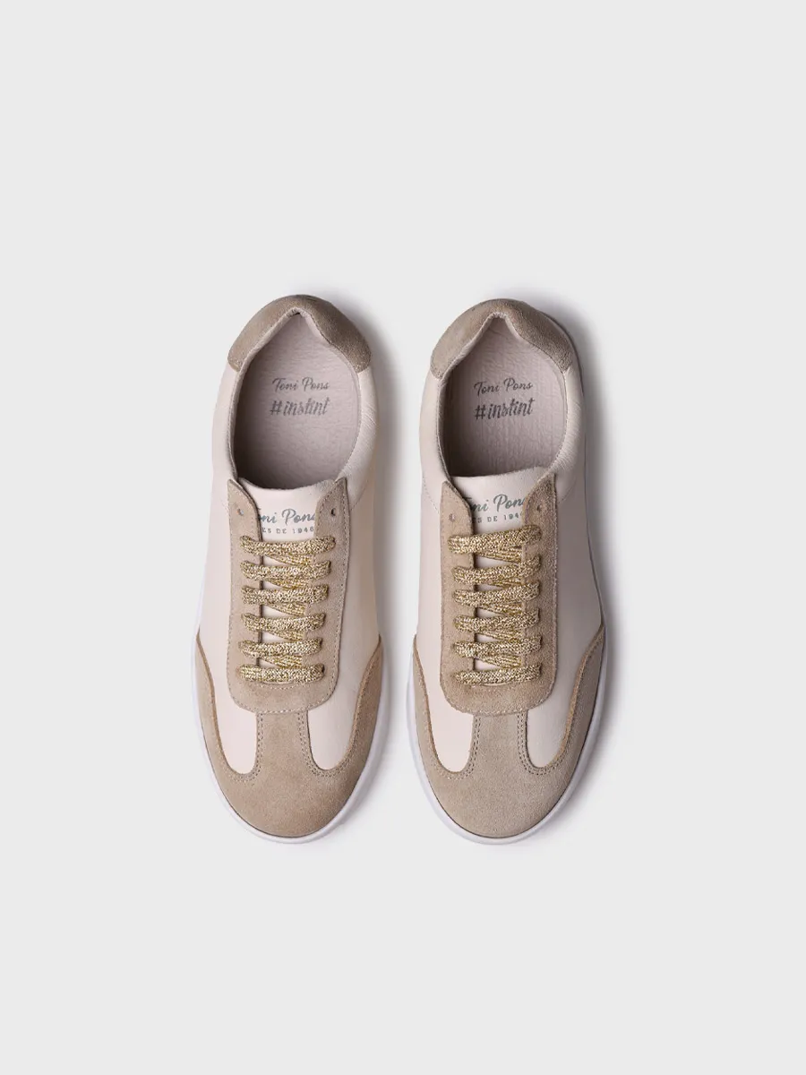 Sneaker de piel para mujer | NAIDA - Image 3
