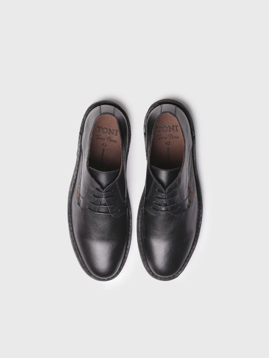 Zapato de hombre con cordones en piel | JEFF-PO - Image 3