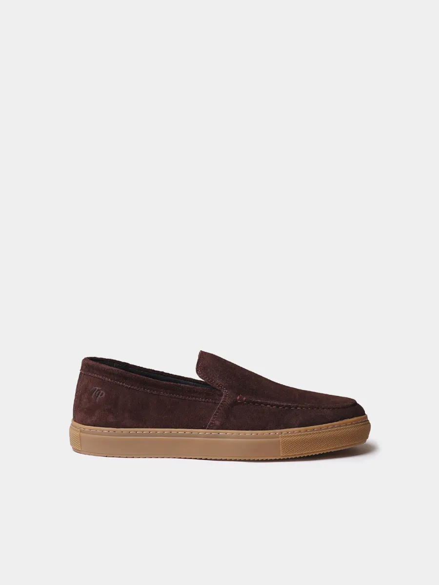 Mocasines para hombre en serraje y suela de goma | JOAN - Image 2