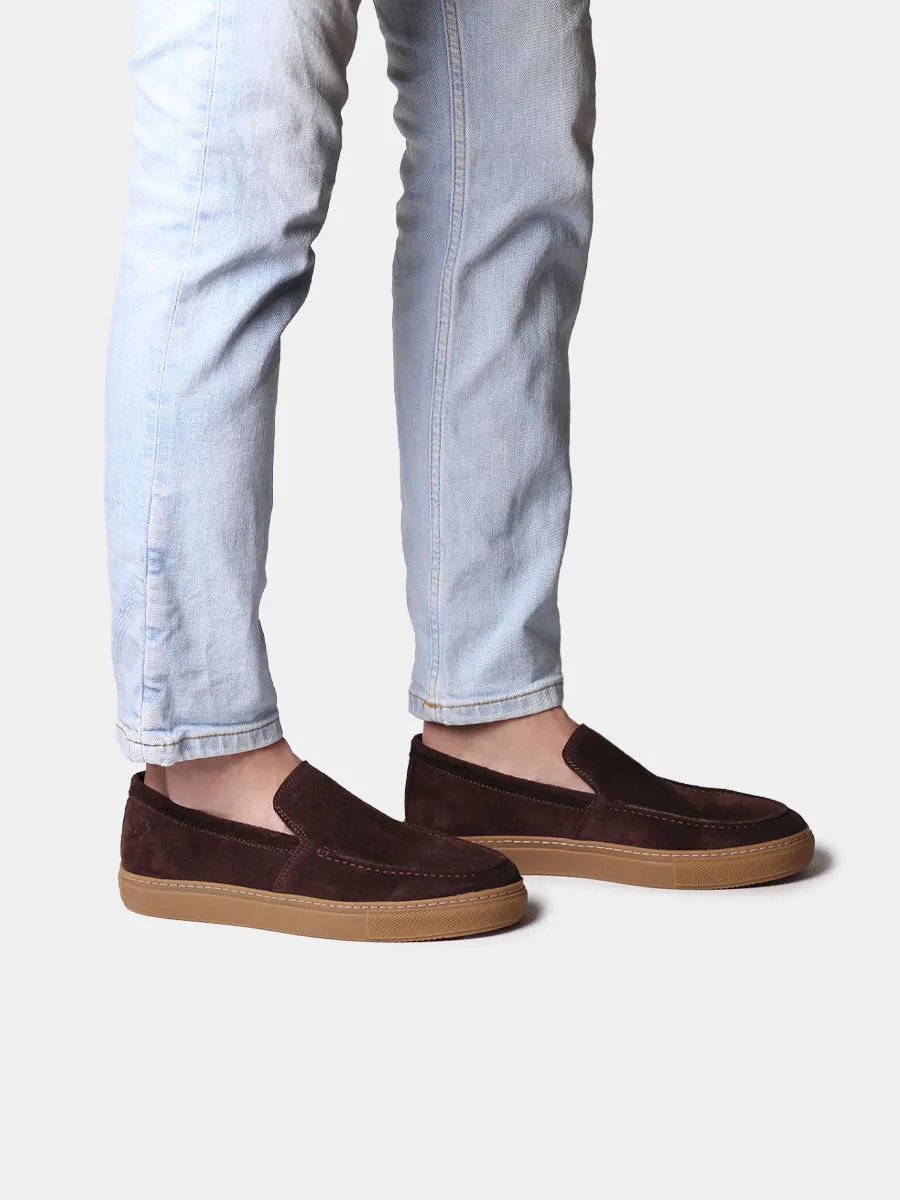 Mocasines para hombre en serraje y suela de goma | JOAN - Image 5