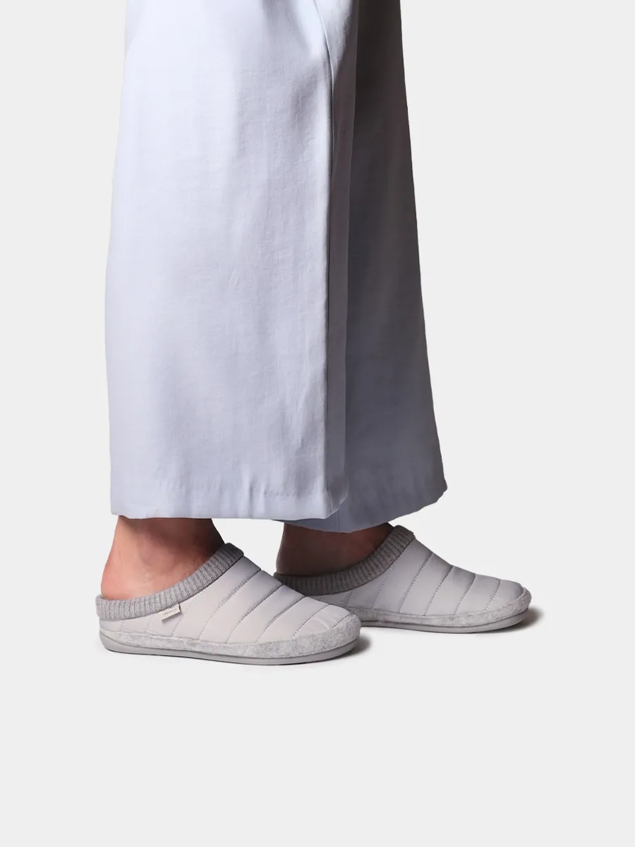 Slippers acolchadas tipo zueco con cuña para mujer  | ALINS - Image 5