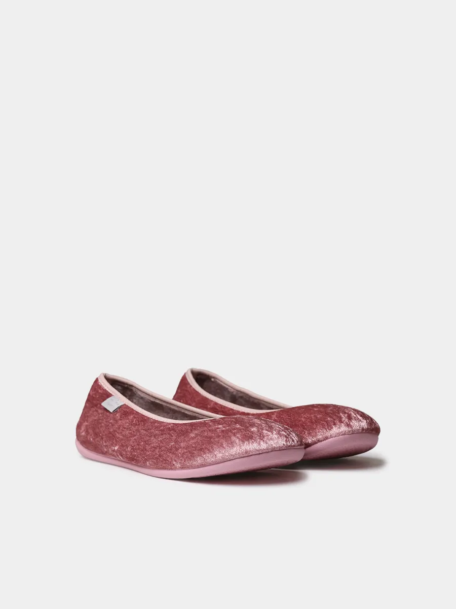 Zapatillas tipo bailarina de terciopelo para mujer  | ALTEA - Image 2