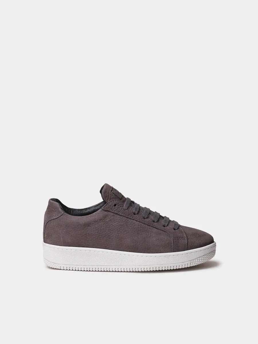 Zapatillas deportivas de piel para mujer  | AMELIA - Image 2
